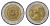 Перу 5 солей 1995 KM 316 биметалл 4626-355