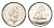 Канада 10 центов 2012 Leaf, Елизавета II (1952-2022), парусник KM 492 сталь плакированная никелем UNC 4636-653