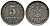 ГЕРМАНИЯ 5 ПФЕННИГОВ 1918 A KM 19, J. 297 железо 39-256