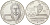 Италия 500 лир 1992 R, XXV Летние Олимпийские игры, Барселона 1992 KM 153 серебро BU 4367-1033
