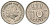 Нидерланды 10 центов 1957 Юлиана (1948-1980) KM 182 никель 4621-614