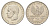 Греция 2 драхмы 1971 Константин II (1966-1973), чёрные полковники KM 99 медно-никель  UNC  4660-723