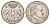 Монако 5 франков 1982 Ренье III (1949-2005) KM 150 медно-никель плакированный никелем UNC 56-214