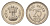 Индия 25 пайс 1972 год-тип KM 49.7 медно-никель UNC 4687-1232