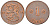 ФИНЛЯНДИЯ 1 ПЕННИ 1919 РЕСПУБЛИКА, ПЕРВЫЙ ГОД KM 23 медь 187-555