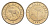 Либерия 1/2 цента 1941 KM 10a медь никель UNC 4614-964