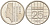 Нидерланды 25 центов 1992 Беатрикс (1980-2013) KM 204 никель UNC 4588-921