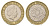 Великобритания 2 фунта 1999 Елизавета II (1952-2022) KM 994, Spink 4570 (K9) биметалл 77-825