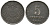 Германия 5 пфеннигов 1917 D, Вильгельм II (1888-1918) KM 19, AKS 17, J 297, Schon DM 20, Neum 33 железо 4588-259