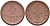 Амберг 25 пфеннигов 1921 Men05#?474.2, Men18#?649.2 фарфор UNC 00-00