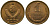 СССР 1 копейка 1990 Y 126a, Schon 75a латунь 4564-1064