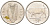 Ирландия 5 пенсов 1993 бык KM 28 медно-никель 188-127