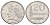 Бразилия 20 сентаво 1977 KM 579.1a нержавеющая сталь UNC 4646-933