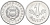 Венгрия 1 форинт 1983 BP KM 575 алюминий 4152-368