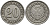ГЕРМАНИЯ 20 ПФЕННИГОВ 1892 А KM 13 медно-никель 89-1656