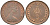 Великобритания 1/2 пенни 1974 Елизавета II (1952-2022) KM 914, Spink 4239 бронза  4602-611