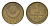 СССР 1 копейка 1991 М Y 126a латунь UNC 4684-558
