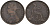 Великобритания 1 пенни 1890 Виктория (1837-1901) KM 755, Spink 3954 бронза 4144-712