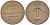 Швеция 1 эре 1966 U, Густав VI Адольф (1950-1973) KM 820 бронза 4516-427