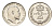 Великобритания 2 пенса 1904 Эдуард VII (1901-1910), Maundy сет KM 796, Spink 3988 серебро PROOFLIKE 603-622