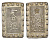 Япония 1 бу ND (1859-1868) Ansei Ichibugin C 16a серебро 650-1313