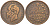 ИТАЛИЯ 10 ЧЕНТЕЗИМО 1866 T, ВИКТОР ЭММАНУИЛ II (1861-1878)KM 11.6 медь 114-621