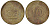 ФРГ 10 пфеннигов 1978 J KM 108, J. 383 сталь плакированная латунью 62-345