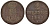 Ганновер 2 пфеннига 1843 A, Эрнст Август (1837-1851) KM 174.1, AKS 122, J. 55 медь 75-1746