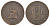 Французский Индокитай 1 сантим 1885 A KM 1 бронза 4653-212