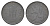 Бельгия 1 франк 1943 Belgique - Belgie, Леопольд III (1934-1947), германская оккупация, Вторая мировая война KM 128 цинк 4636-228