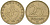 Венгрия 20 форинтов 1993 BP KM 696 никель латунь 4612-1126