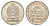 Шри-Ланка 1 рупия 1975 KM 136.1 медно-никель UNC 4670-1152