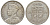 Фиджи 1 флорин 1934 Георг V (1910-1936), герб Фиджи KM 5 серебро 91-1224