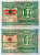 Австрия 100 крон 1912 (1919) красная надпечатка на Pick 12, на аверсе Pick 56 a бумага 7146-3-3