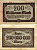 МЁРС 200000000 МАРОК 1923 НОТГЕЛЬД, 20 СЕНТЯБРЯ 1923 - 1 АПРЕЛЯ 1924, ЗЕМЛЯ СЕВЕРНЫЙ РЕЙН-ВЕСТФАЛИЯ, КРАСНАЯ НАДПЕЧАТКА 1 АПРЕЛЯ 1924, REIHE 1 Keller 3593q бумага 6300-34-1-2