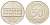 Исландия 50 крон 1968 50 лет независимости KM 16 никель UNC 4127-1531