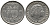 Нидерланды 10 центов 1951 Юлиана (1949-1980) KM 182 никель 4609-744