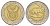 ЮАР 5 рандов 2009 KM 470 биметалл 4626-855