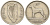 ИРЛАНДИЯ 6 ПЕНСОВ 1942 ИРЛАНДСКИЙ ВОЛКОДАВ KM 13а медно-никель 4544-1146