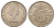 Великобритания 1/2 кроны 1957 Елизавета II (1952-2022) KM 907, Spink 4145 медно-никель aUNC 3996-245