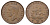 ЮАР 1 пенни 1942 Георг VI (1936-1952) KM 25 бронза 4123-243