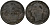 ГРЕЦИЯ 10 ЛЕПТА 1882 A, КОРОЛЬ ГЕОРГ I (1863-1913) KM 55 медь 79-346