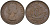 Великобритания 1/2 пенни 1957 Елизавета II (1952-2022) KM 896, Spink 4158 бронза 4146-254