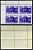 СССР блок, 4 марки с номиналом 40 копеек 1949 Михель 1379 8705-19-2-1