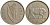ИРЛАНДИЯ 1 ШИЛЛИНГ 1951 БЫК KM 14a медно-никель 4390-315