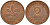 ФРГ 2 пфеннига 1975 D J.381a, KM 106a сталь плакированная медью    4598-824
