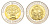 Украина 5 гривен 2011 ФАО - Международный год лесов KM 638 биметалл BU 4666-142