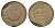 Иран 100 динаров 1880-1896 AH 1297-1313 KM 885 медь 4645-531