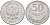 Польша 50 грошей 1975 Кремница KM 48.1 алюминий 3336-1256