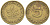 ФРГ 5 ПФЕННИГОВ 1949 F KM 102, J. 377 сталь плакированная латунью 112-932